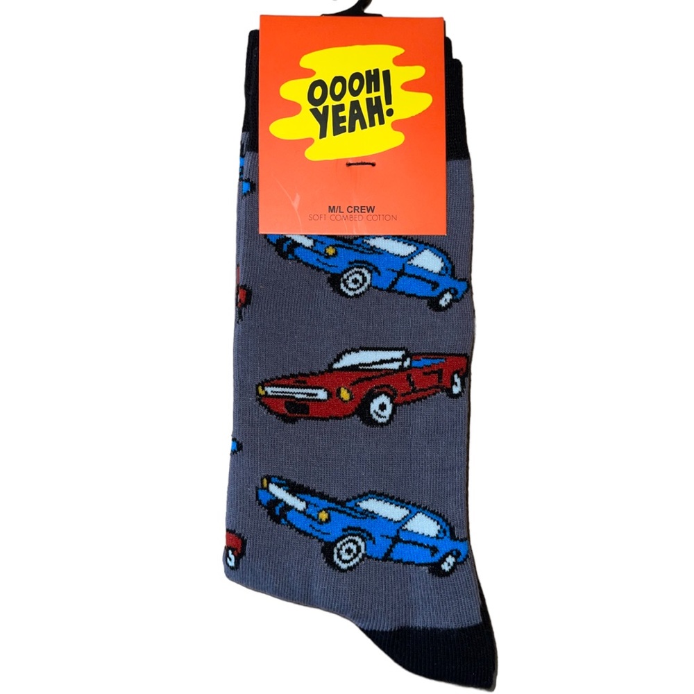 NWT Oooh Yeah! Classic Mustang Car Socks